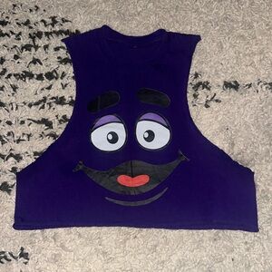 Urban Outfitters Grimace McDonald’s Crop Top Tank Size Small